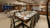 Andreas L Motor Yacht (ex Amnesia)  - Dining